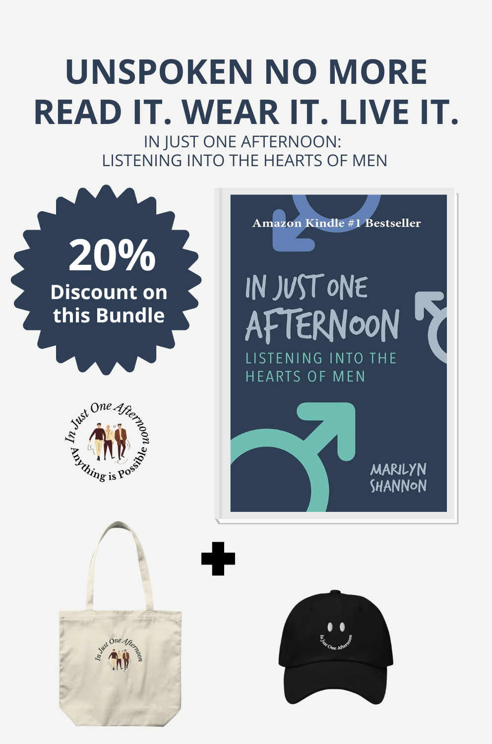 Unspoken No More Read It. Wear It. Live It. In Just One Afternoon: Listening Into the Hearts of Men