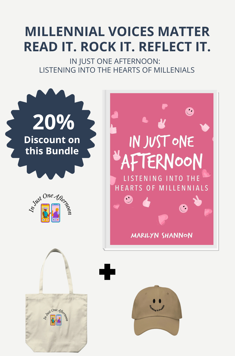 Millennial Voices Matter. Read It. Rock It. Reflect It. In Just one afternoon: listening into the hearts of millennials