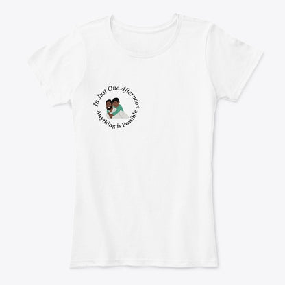 Listening into the Hearts of Black Dads - Premium Unisex T-Shirt